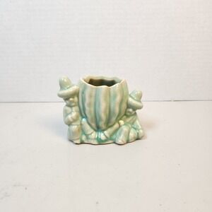 Vintage McCoy Pottery Mexican Siesta Cactus Planter Succulent Southwestern
